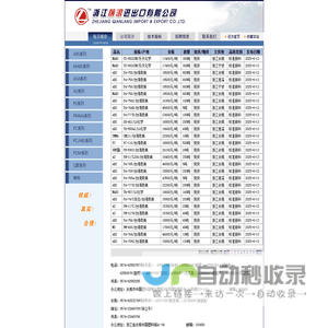欢迎光临浙江前浪进出口有限公司！